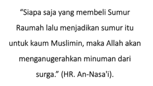 Utsman bin Affan: Pembelian Sumur Raumah