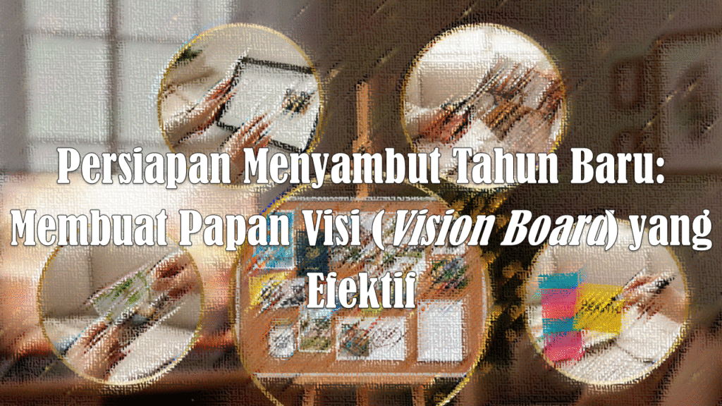 Persiapan Menyambut Tahun Baru: Membuat Papan Visi (Vision Board) yang Efektif