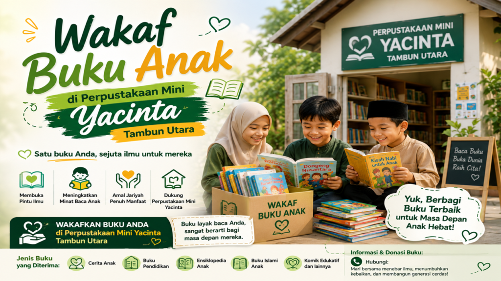 Alamat Rumah Wakaf Terdekat Tambun Utara Bekasi, Cek Sini