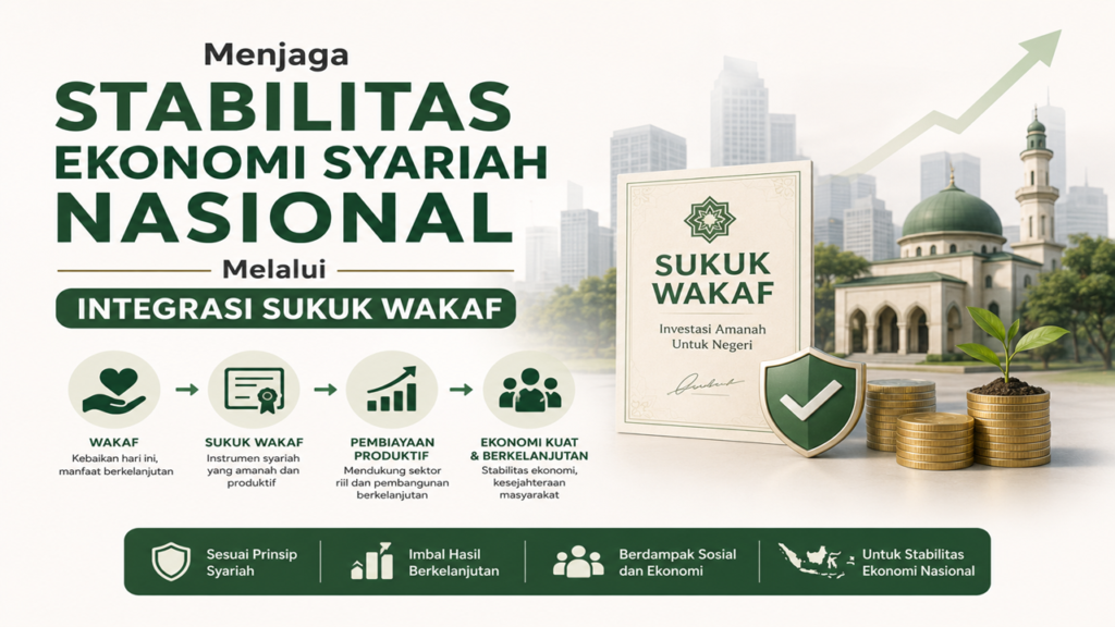 Stabilitas Ekonomi Syariah Lewat Integrasi Sukuk Wakaf
