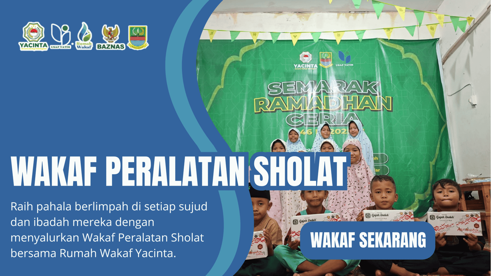 WAKAF PERLENGKAPAN SHOLAT